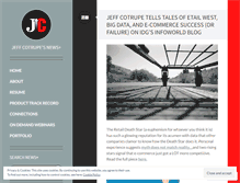Tablet Screenshot of jeffcotrupe.com
